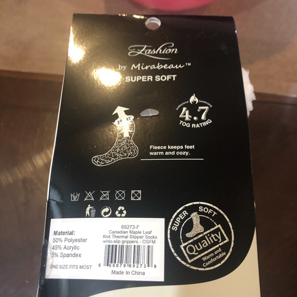 CANADIAN SLIPPER SOCKS - Picture 3 of 3